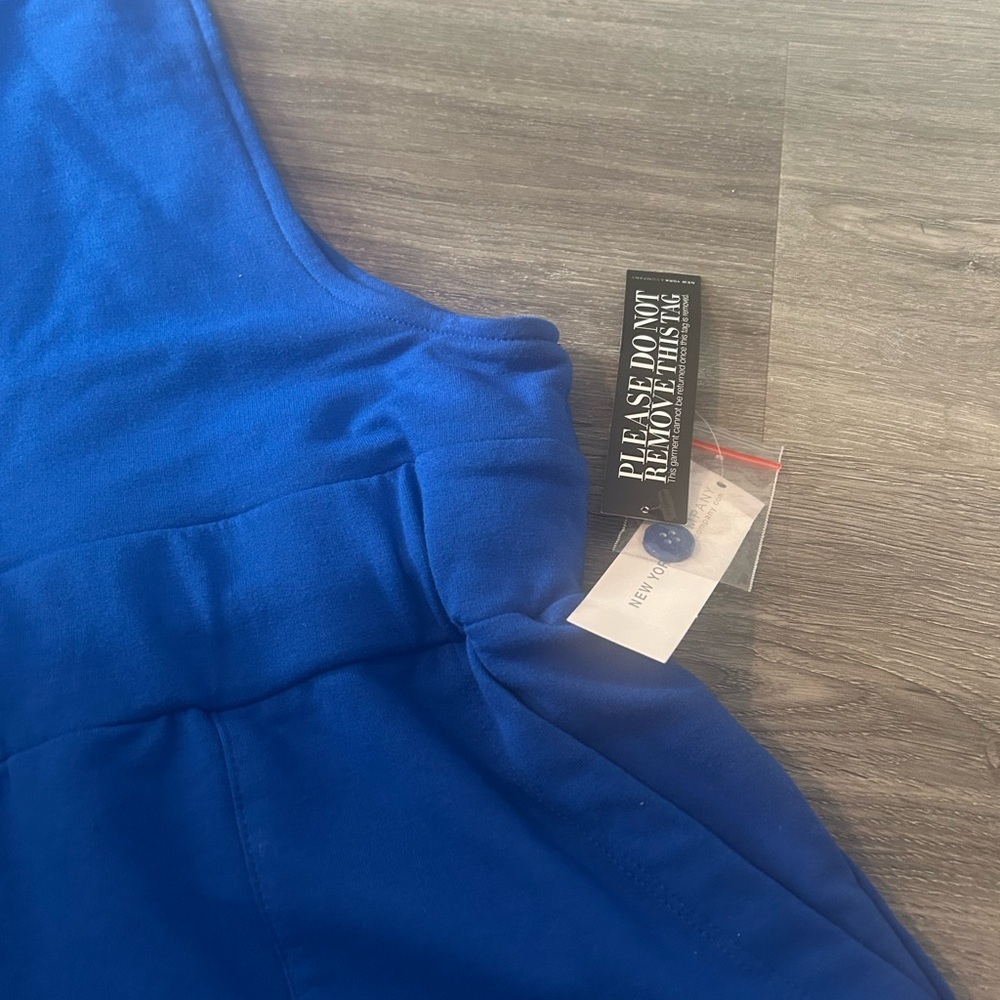 Blue Romper with Pockets - Picture 3 of 7